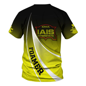 Railspirit Personalized Iowa Interstate Railroad T-Shirt Railway-Themed Style IAIS Shirt Gift Idea For Trainspotter