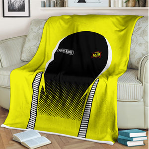 Railspirit Personalized Iowa Interstate Railroad Blanket IAIS Train Blanket Gift Idea For Train Lover