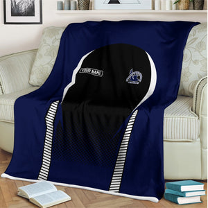 Railspirit Personalized Jersey Central Railroad Blanket Train Blanket Gift Idea For Train Lover