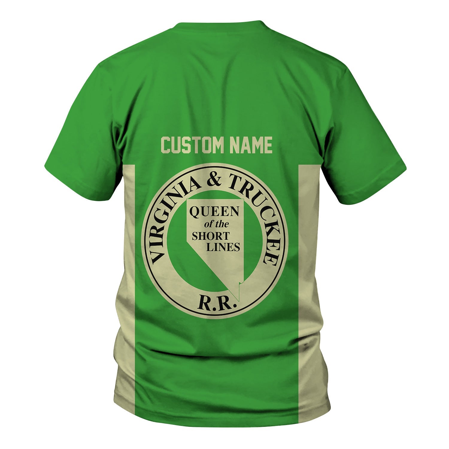 Railspirit Custom Name Virginia & Truckee Railroad T Shirt Yes I Need All Those Train Printed Shirt
