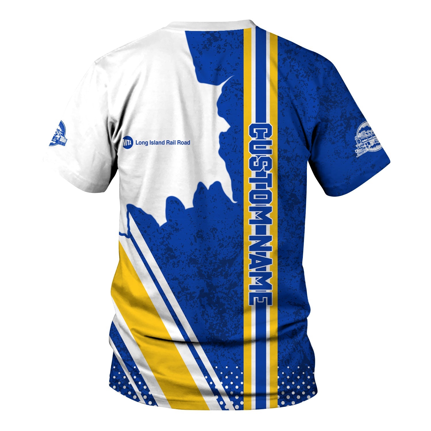 Railspirit Personalized Long Island Railroad T-Shirt All Over Printed Unisex Shirt