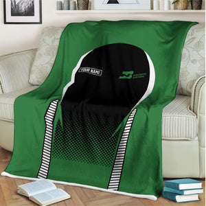 Railspirit Personalized Burlington Northern Railroad Blanket Train Blanket Gift Idea For Train Lover