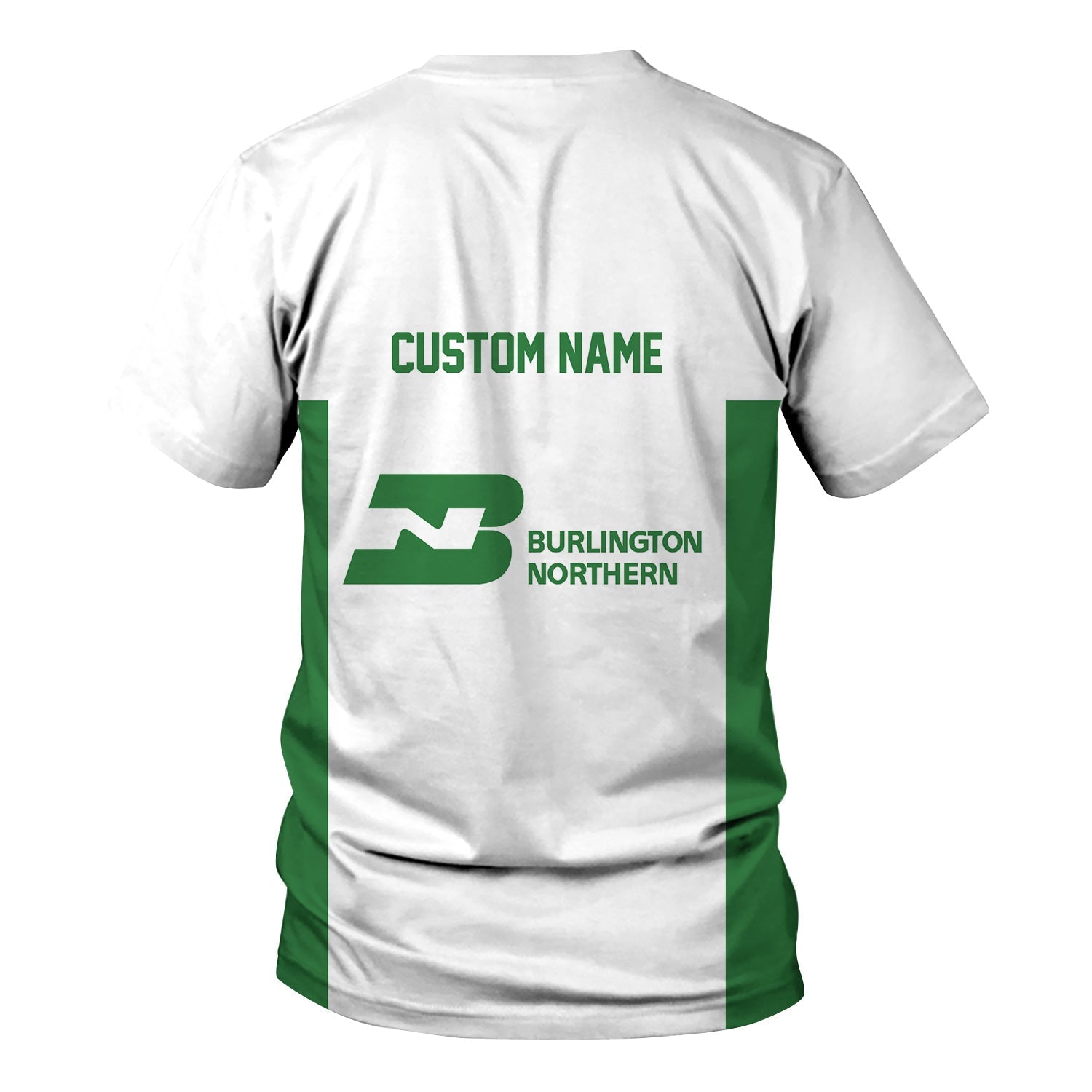 Railspirit Custom Name Burlington Northern Railroad T Shirt Yes I Need All Those Train Printed Shirt