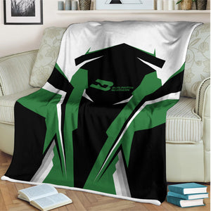 Railspirit Personalized Burlington Northern Railroad Blanket Strong Line Train Blanket Gift Idea For Train Lover