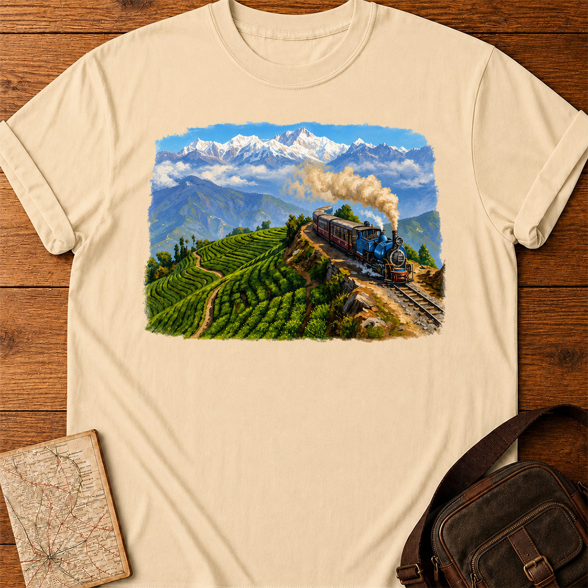 Mountain Railway Adventure T-Shirt