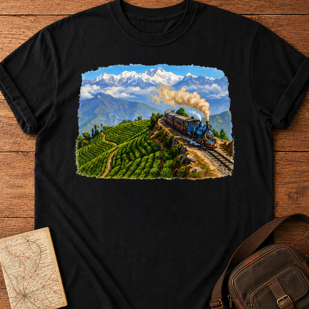 Mountain Railway Adventure T-Shirt