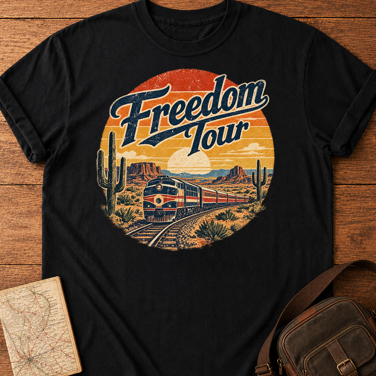 Cactus Desert Freedom Tour T-shirt