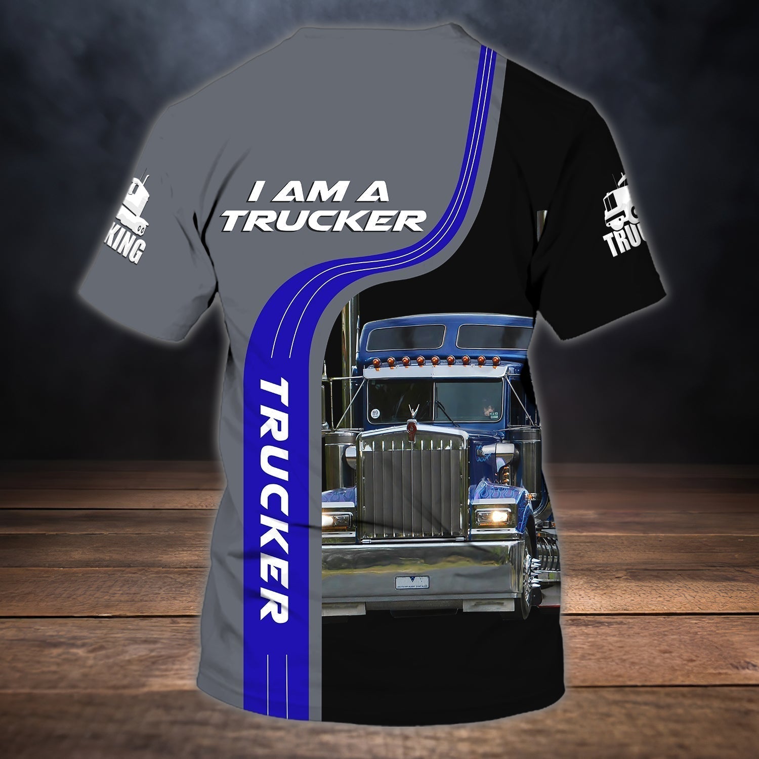 Custom I Am A Trucker Shirt, Man To My Trucker Boyfriend Gifts, Truck Driver Shirts