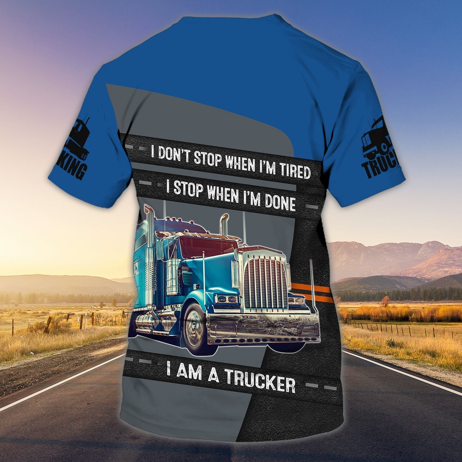Custom Trucking Shirt, I Am A Trucker Proud Trucker Shirt, Labour Day Gifts