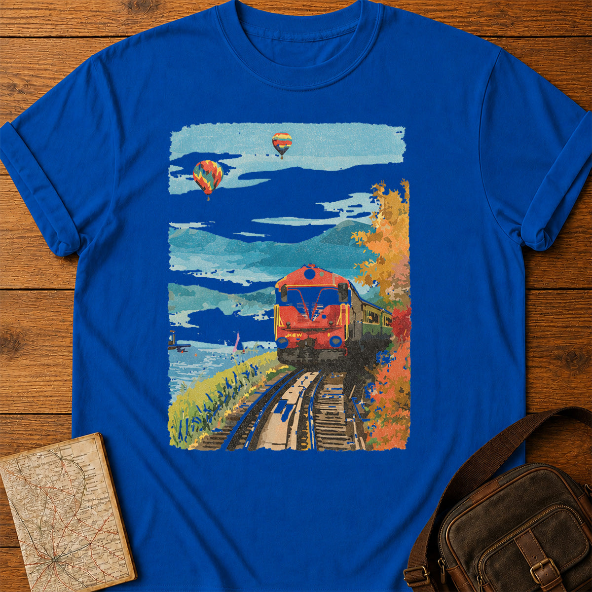 Scenic Mountain Train T-Shirt
