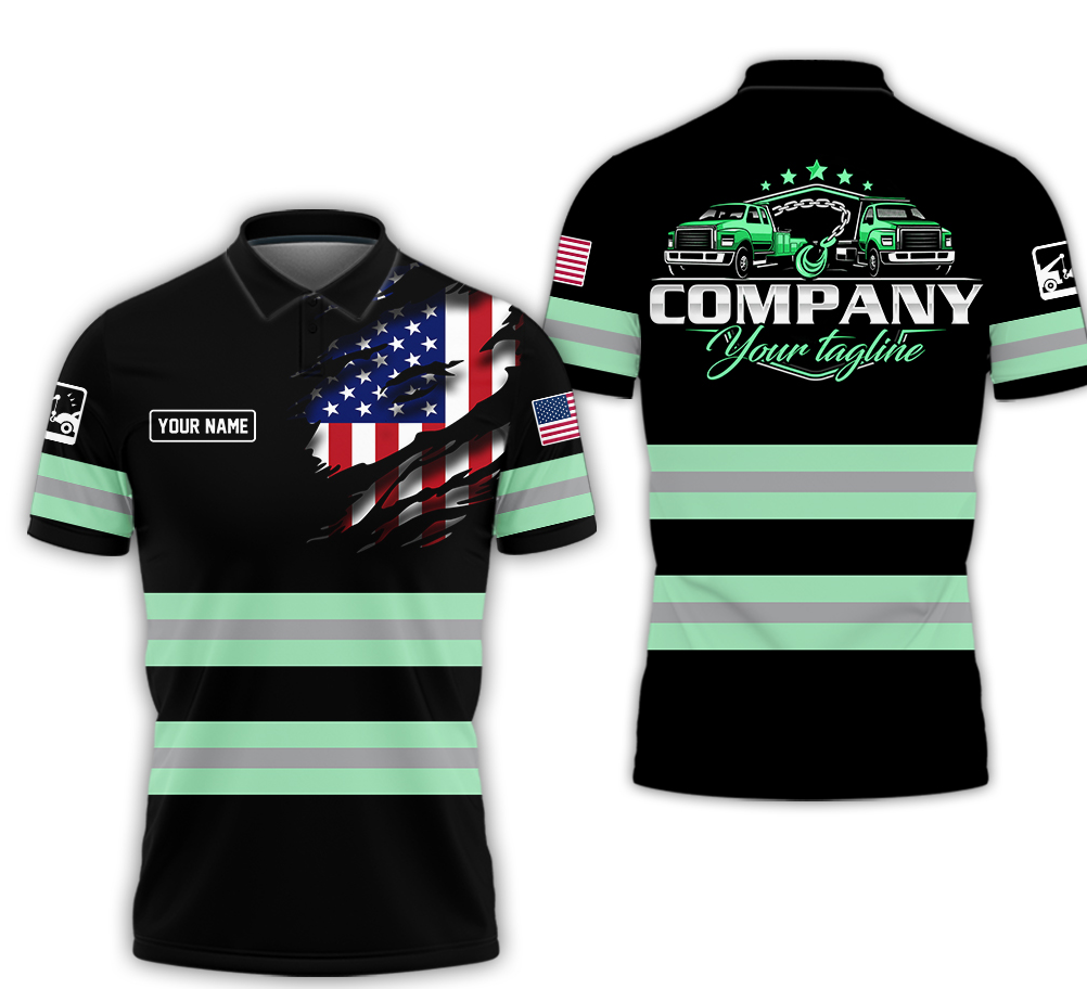 Custom Name Seafoam Shirt for Husband, Truck Driver, Long Haul CDL Gift, Diesel Mechanic Shirt, Apparel Trucker