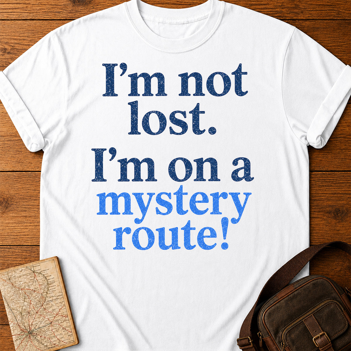 Mystery Route Typography T-Shirt