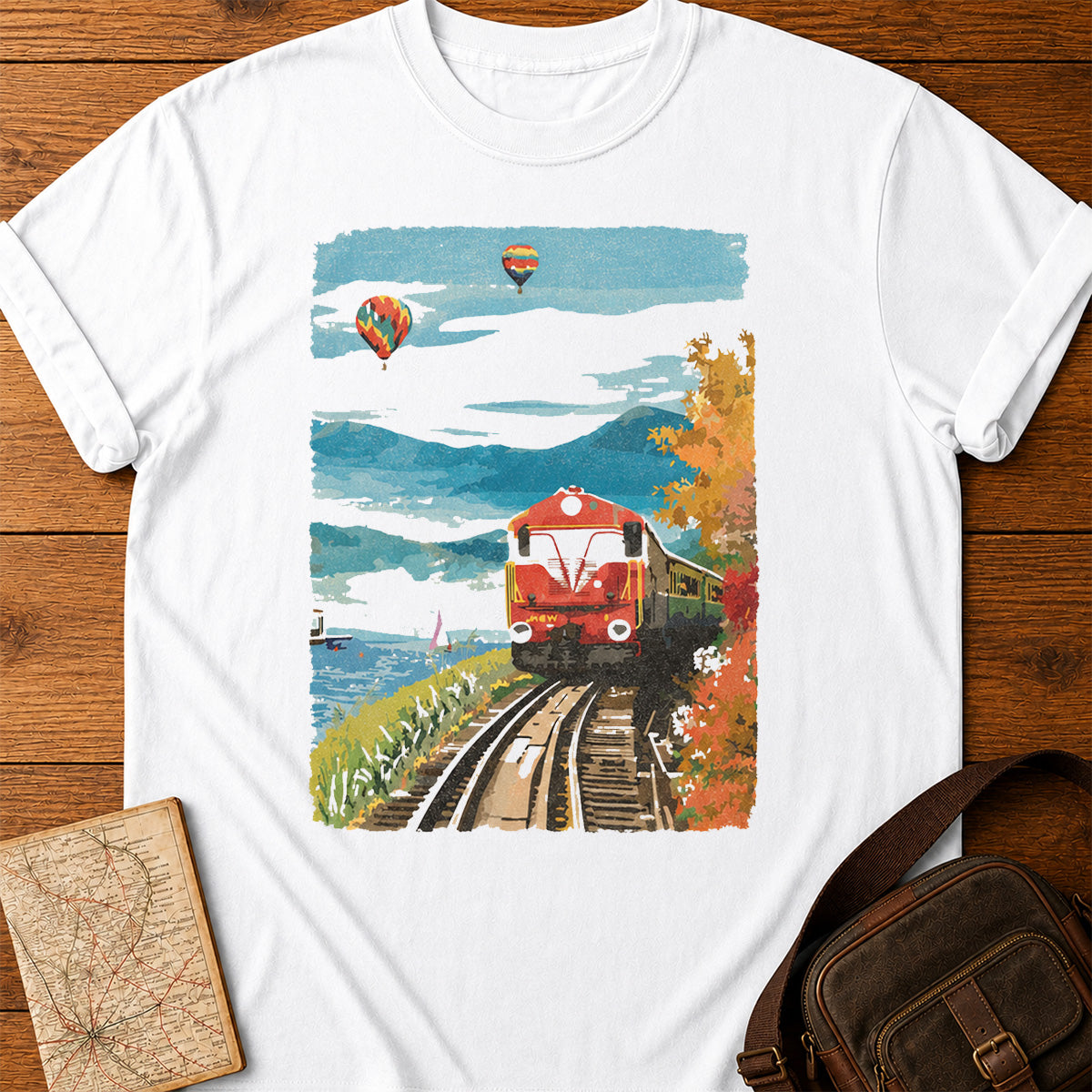 Scenic Mountain Train T-Shirt