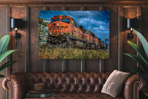 Bnfs Single Canvas Rectangle Bnsf 04096 Wrapped Canvas 12x16