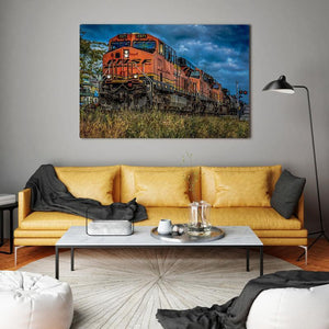 Bnfs Single Canvas Rectangle Bnsf 04096 Wrapped Canvas 16x24