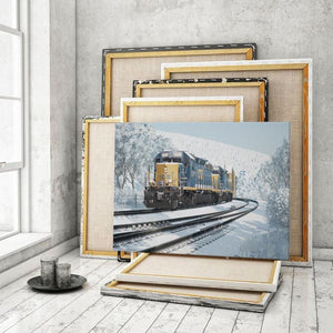 Csx Single Canvas Rectangle Csx Transportation 04208 Wrapped Canvas 12x16