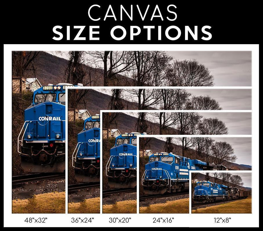 Conrail Single Canvas Rectangle Conrail 04239 Wrapped Canvas 20x30