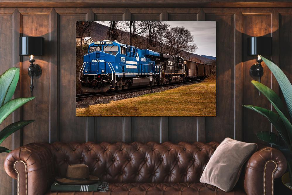 Conrail Single Canvas Rectangle Conrail 04239 Wrapped Canvas 8x10
