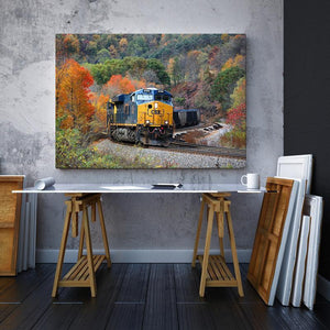 Csx Single Canvas Rectangle Csx Transportation 04209 Wrapped Canvas 16x24