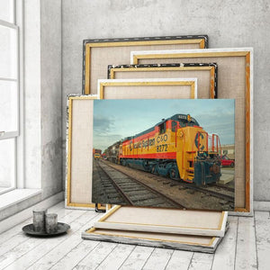 Chessie Single Canvas Rectangle The Chessie System Railroad 04280 Wrapped Canvas 12x16