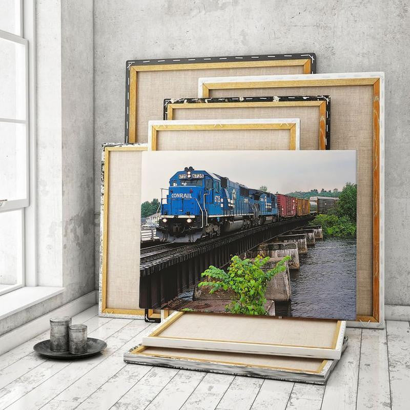 Conrail Single Canvas Rectangle Conrail 04242 Wrapped Canvas 12x16
