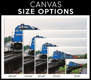 Conrail Single Canvas Rectangle Conrail 04242 Wrapped Canvas 20x30
