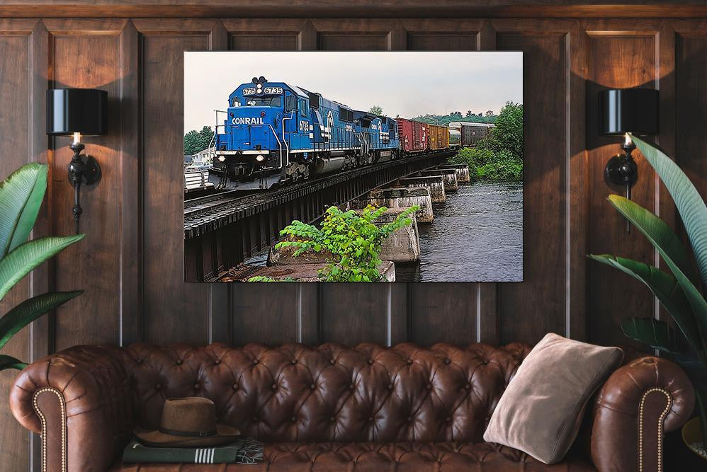 Conrail Single Canvas Rectangle Conrail 04242 Wrapped Canvas 8x10