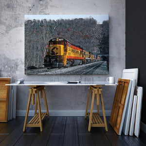 Chessie Single Canvas Rectangle The Chessie System Railroad 04281 Wrapped Canvas 16x24