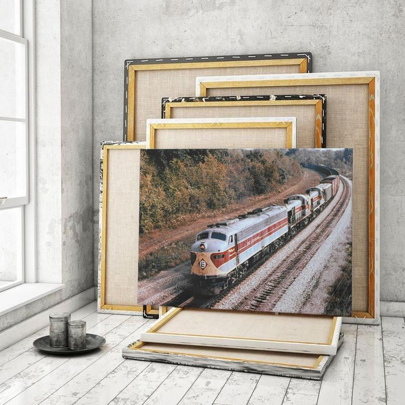 Elackawanna Single Canvas Rectangle Erie Lackawanna 04262 Wrapped Canvas 12x16