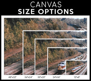 Elackawanna Single Canvas Rectangle Erie Lackawanna 04262 Wrapped Canvas 20x30