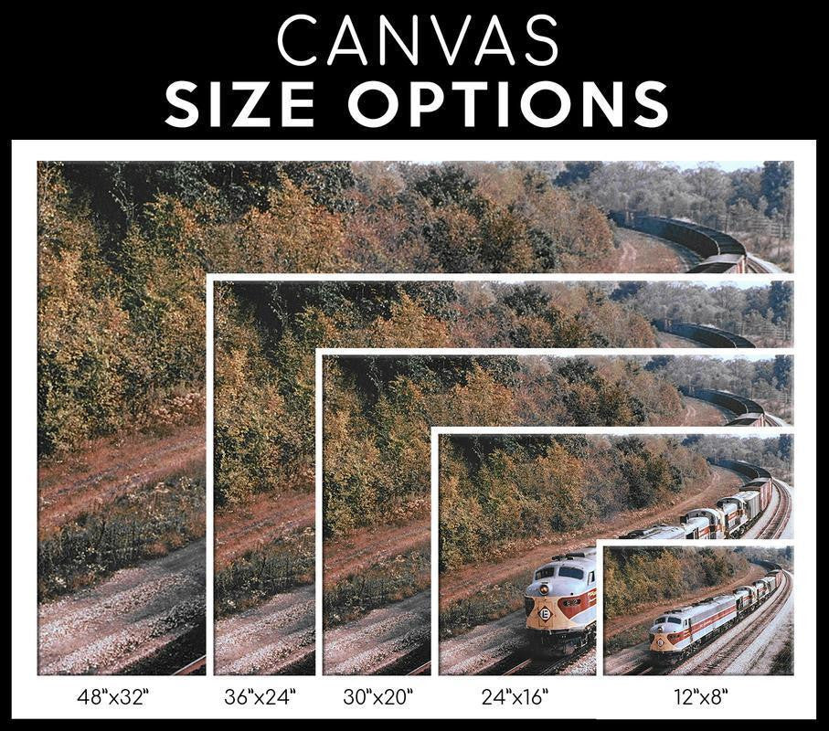 Elackawanna Single Canvas Rectangle Erie Lackawanna 04262 Wrapped Canvas 20x30