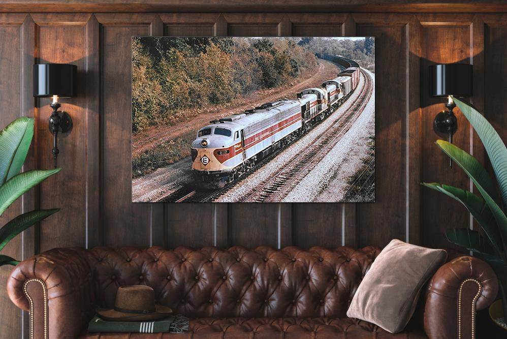 Elackawanna Single Canvas Rectangle Erie Lackawanna 04262 Wrapped Canvas 8x10