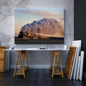 Railway Single Canvas Rectangle Union Pacific Big Boy 4014 04031 Wrapped Canvas 8x10