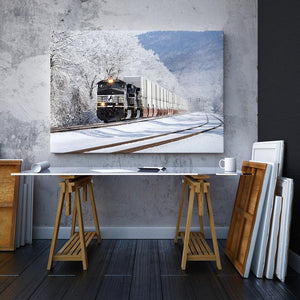 Ns Norfolk Single Canvas Rectangle Norfolk Southern Railway 04167 Wrapped Canvas 16x24
