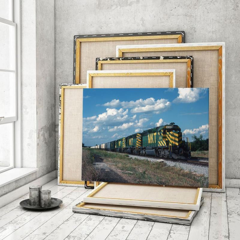 Katymkt Single Canvas Rectangle Katy Railroad Mkt 04373 Wrapped Canvas 12x16
