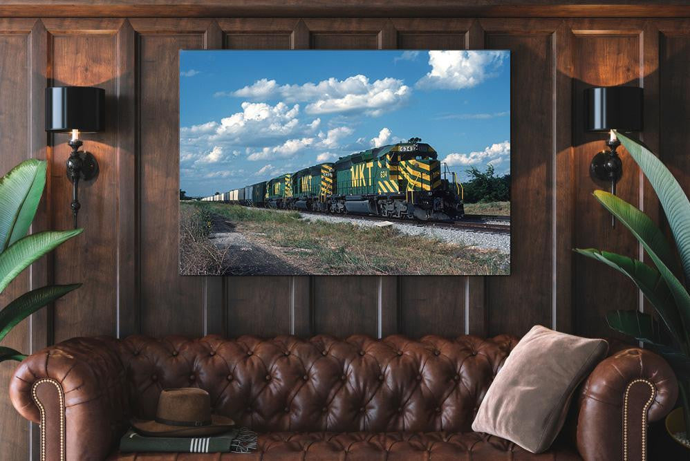 Katymkt Single Canvas Rectangle Katy Railroad Mkt 04373 Wrapped Canvas 8x10