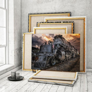 Railway Single Canvas Rectangle Union Pacific 4014 04134 Wrapped Canvas 12x16