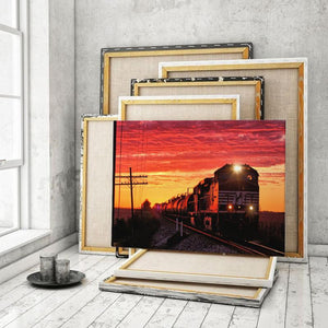 Ns Norfolk Single Canvas Rectangle Norfolk Southern Railway 04168 Wrapped Canvas 12x16