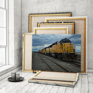 Unionpacific Single Canvas Rectangle Union Pacific Railway 04135 Wrapped Canvas 12x16