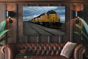 Unionpacific Single Canvas Rectangle Union Pacific Railway 04135 Wrapped Canvas 8x10