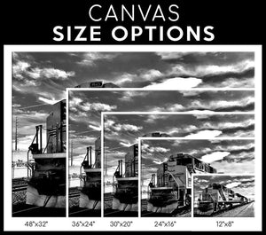 Unionpacific Single Canvas Rectangle Up Union Pacific Railroad 04865 Wrapped Canvas 20x30