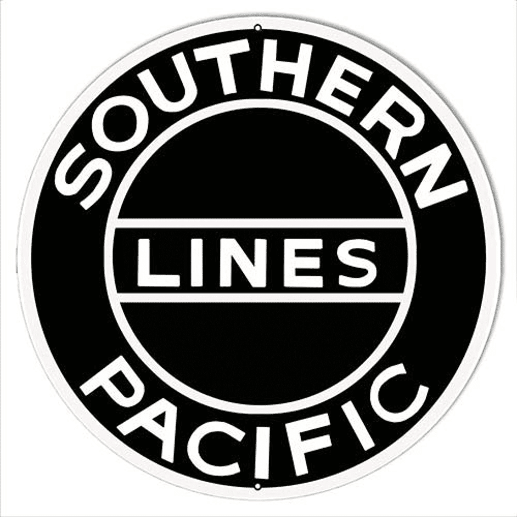Railspirit Southern Pacific Lines Railway Railroad Metal Sign Aged Style Or New Vintage Style Retro Home Decor Garage Art