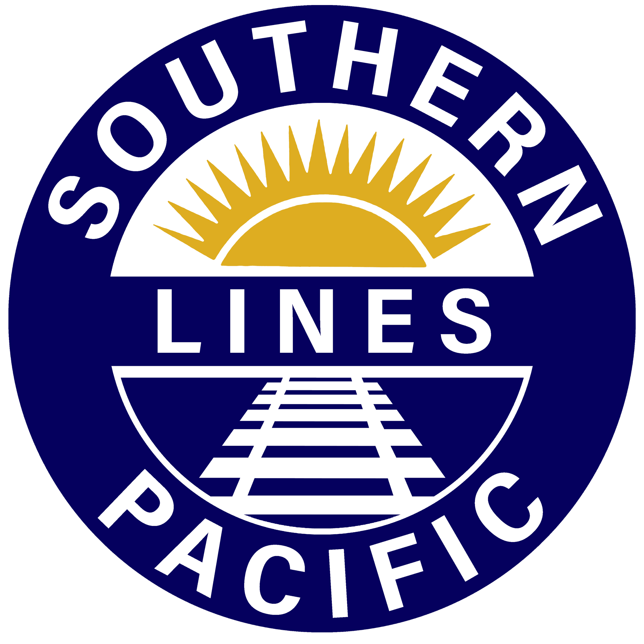 Railspirit Southern Pacific Lines Railway Railroad Metal Sign Vintage Style Retro Home Decor Garage Art