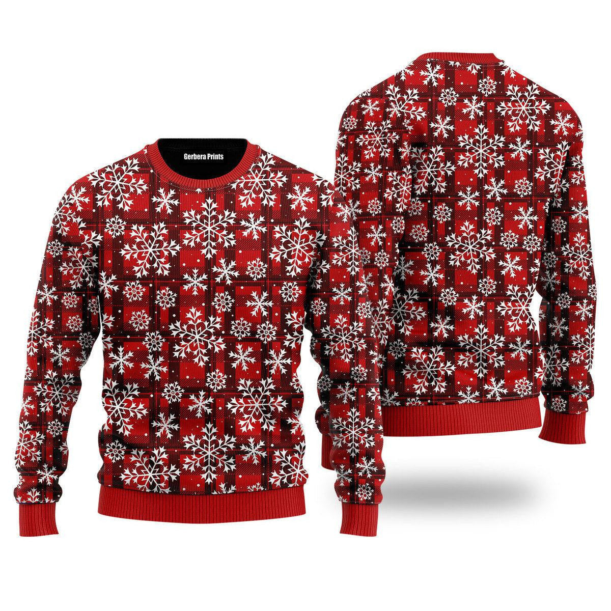 Merry Christmas Wonderful Holiday Pattern Ugly Christmas Sweater 3D Printed Best Gift For Xmas, Ugly Christmas Sweater, Funny Xmas Sweaters