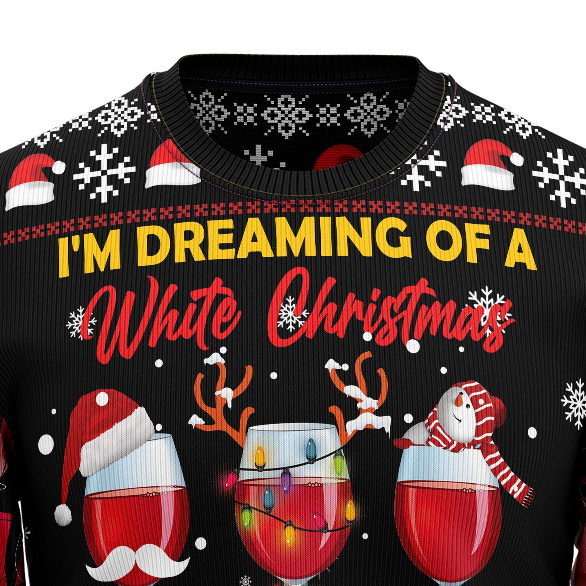 Wine Red Ugly Christmas Sweater For Men And Women, Ugly Christmas Sweater, Funny Xmas Sweaters