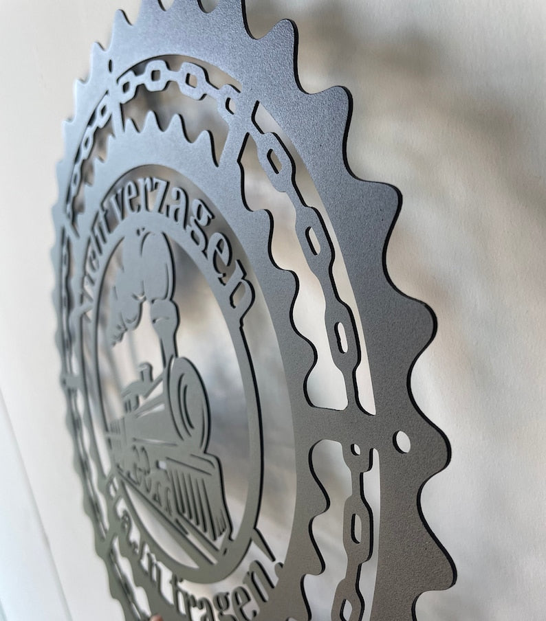 Custom Personalized Train Metal Sign Railway Wall Art for Train Room Decor Gift For Train Lovers