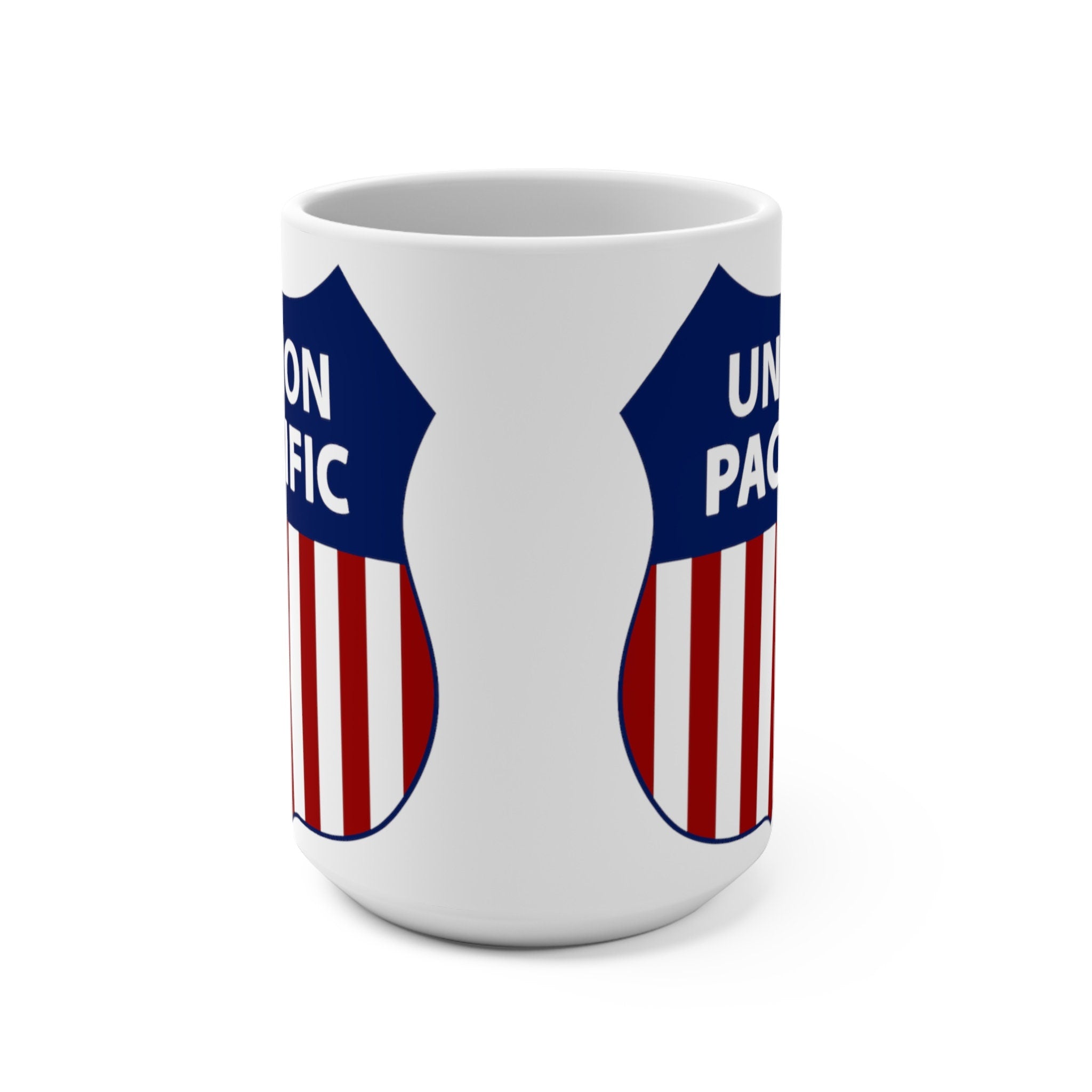 Union Pacific Railroad Coffee Mug Vintage Train Gift by RailSpirit