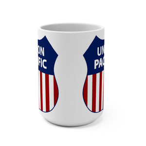 Union Pacific Railroad Coffee Mug Vintage Train Gift by RailSpirit