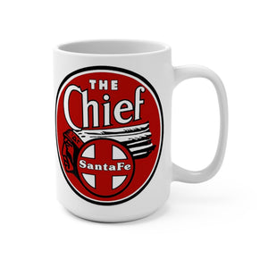 Santa Fe Railroad “The Chief” Mug Perfect Steam Engine Gift for Railfans