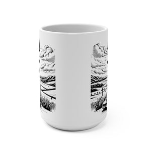 Fallen Soldier Tribute Military Mug Antique Style, Perfect Gift For Train Lover